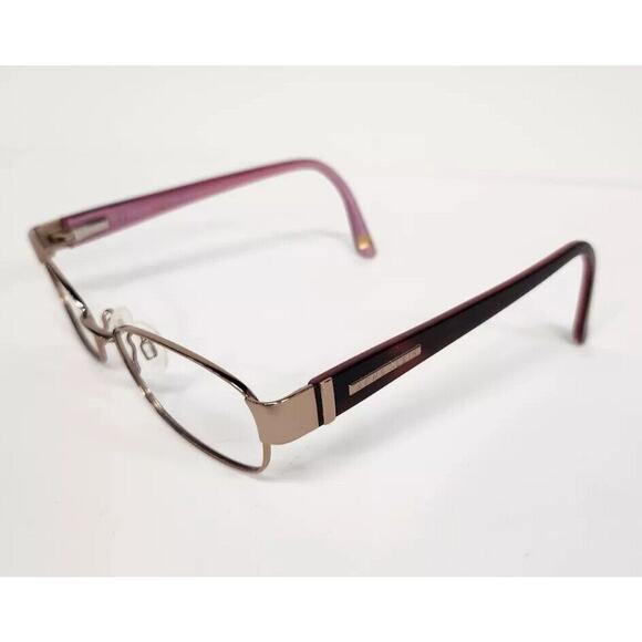 Anne Klein AK5013 (780) 51-18 Womens Rose Gold Purple Metal Frames only w/case - Picture 1 of 16